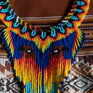 Guacamayo Jewelry by the Yawanawa Tribe<span> - </span>blue