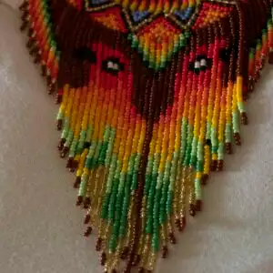 Guacamayo Jewelry by the Yawanawa Tribe<span> - </span>red